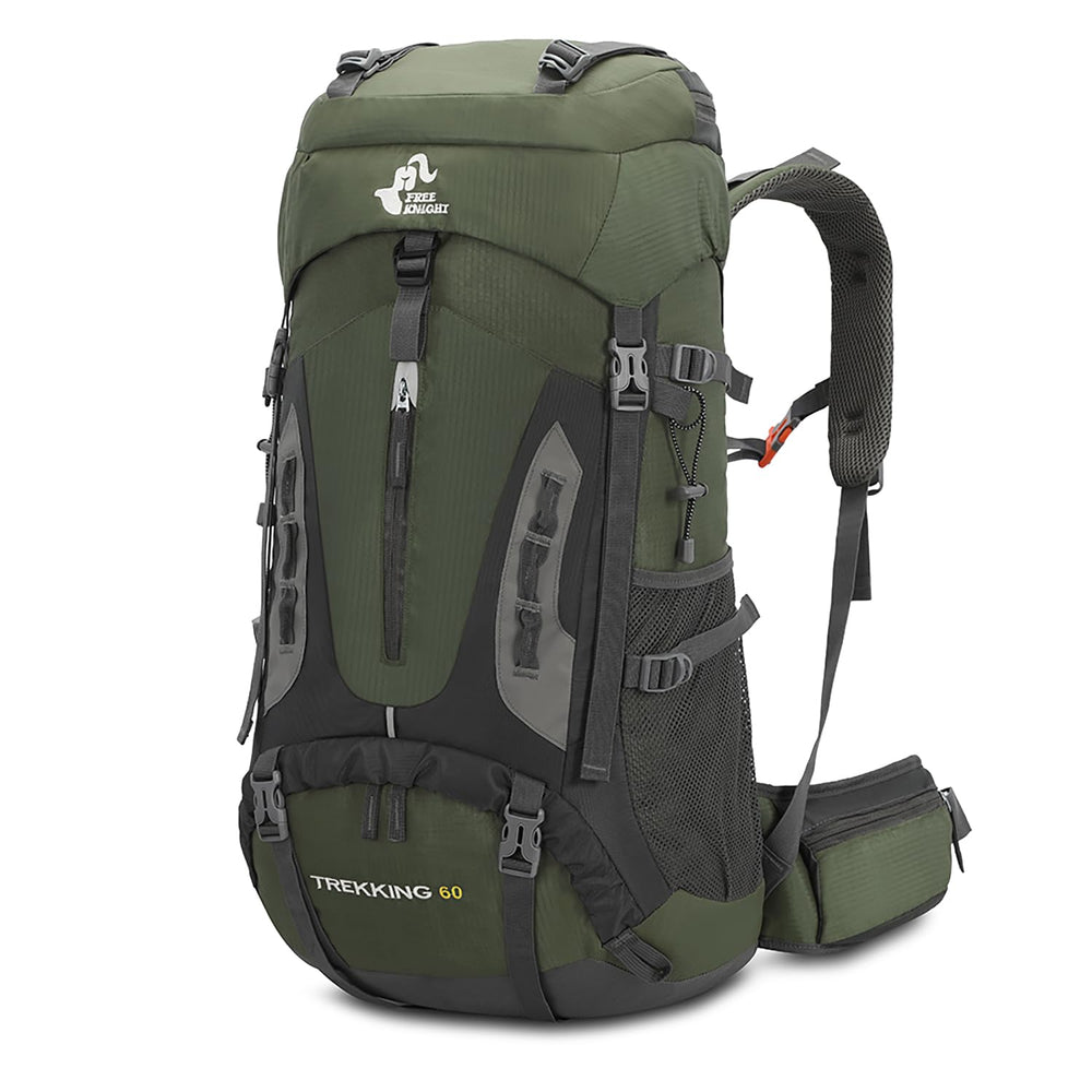Bseash 60L backpack main compartment organized for multi-day trips