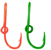 BT Outdoors orange hat fish hook pins on a cap offer durable color and secure style.