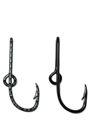 BT Outdoors carbon fiber eagle claw hat pin for caps, adds subtle shine and secure grip.