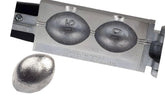 BT Outdoors Do it Mold egg sinker 10 oz in action for precise casting.