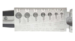BT Outdoors Do It Mold football jig head 1/8 oz shows broad face for bottom contact