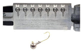 BT Outdoors Do It Mold Round Head Jig 1/4 oz offers balanced casting for precise control.