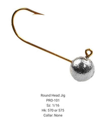 BT Outdoors Do It Mold Round Head Jig PRO-101 with 570 style hook for reliable bites.