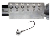 BT Outdoors Do It Mold Round Head Jig with Screw-Loc in 1/16oz secures soft bait for clean hookups