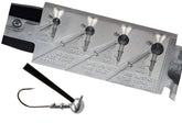 BT Outdoors Do It Mold weedless football jig, 1/8oz, for weed-free casts near cover
