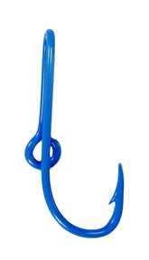 BT Outdoors Eagle Claw light blue hat hook on cap for secure wear.