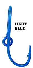 BT Outdoors light blue hat hook pin close-up shows durable powder coating.
