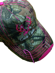 BT Outdoors pink fish hook hat pin image adds a decorative tie clip option