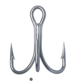 BT Outdoors Rapala 9626 O'Shaughnessy treble hook closeup highlighting sharp point and sturdy build