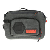 BUBBA Seaker Series hip pack front view showing dry storage for fishing days