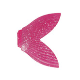 Bucca Brand 6-inch Trick Shad pink replacement tail pack for quick lure refresh.