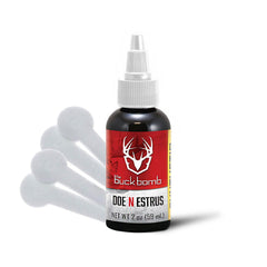Buck Bomb Synthetic Doe N Estrus bottle - 4 oz (118 ml)