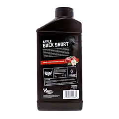 Buck Snort Apple liquid deer attractant with flip-top cap