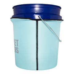 Close-up of the 8-stitch seam on the bucket cooler