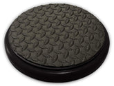 Bucket Pros padded lid with diamond pad frame on a bucket for durable protection.