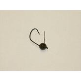 Buckeye Lures Flick-It Jig Head in green pumpkin 3/32 oz for precise wacky-rig fishing