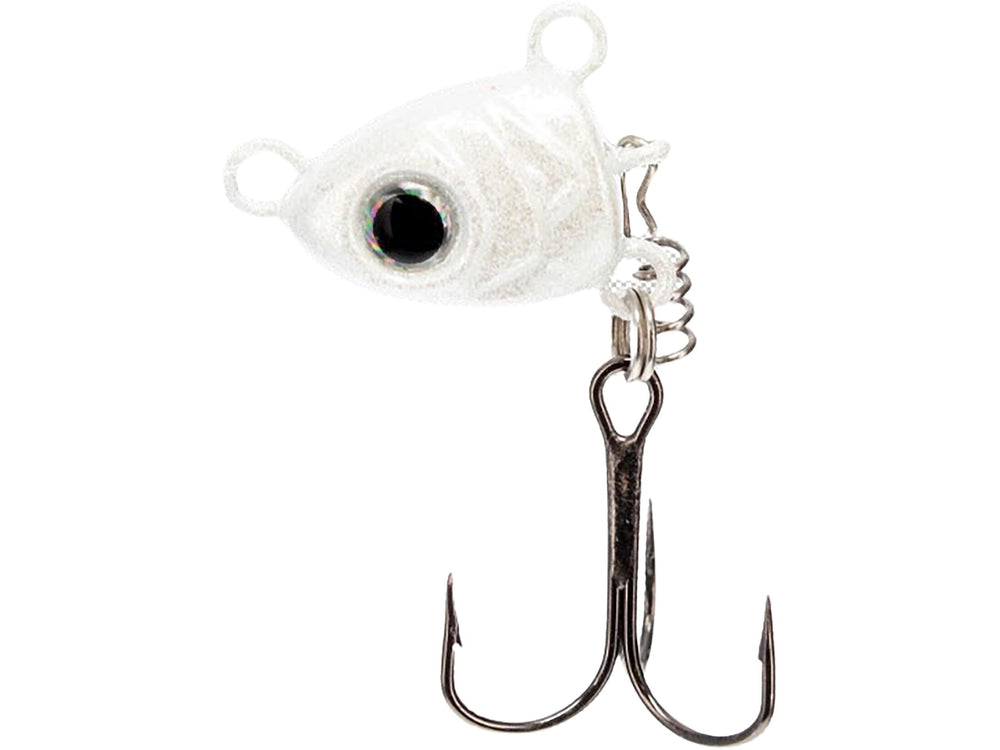 Buckeye Lures Freestyle Head quarter-ounce pearl for versatile swimbait rigging and fishing over cover.