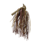 Buckeye Lures Mini Mop Jig finesse skirt and faster fall for finicky bass.