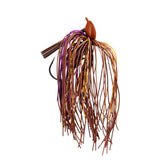 Buckeye Lures Mini Mop Jig front view highlighting finesse profile for finicky bass