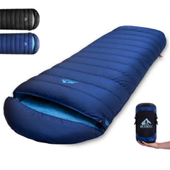 BUERTS Down Sleeping Bag ultralight design for effortless backpacking comfort.