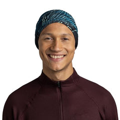 Buff Original EcoStretch scarf inner band wicks moisture for comfort during activity.