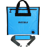 Buffalo Gear insulated fishing bait bag blue 20x18 inch