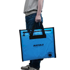 Buffalo Gear insulated fishing bait bag blue 60x24 inch