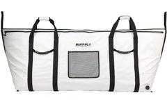 Buffalo Gear large fish kill bag side view shows portable design for all-day fishing storage.