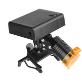 BUIFAC 3W LED headlamp front view showcases compact, lightweight design for precise hands-free lighting.