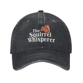 BUINGBFG Squirrel Whisperer Hat design close-up showing playful detail for casual wear.