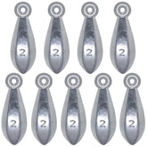Bullet fishing weights 1oz