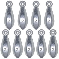 Bullet fishing weights 1oz