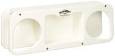 Bulluna Deep Blue Marine MB-2 drink holder mounted on boat rail for easy reach.