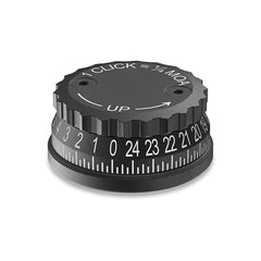 Burris Knob Synergy Advanced Capped 626401 knob focus aids precise rifle adjustments in the field.