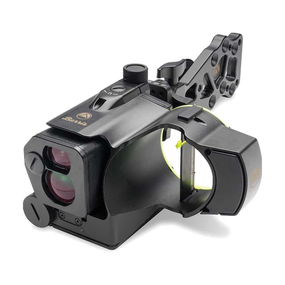 Burris Oracle2 bowsight front view shows compact rangefinder for quick distance readouts.