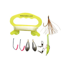 Bushcraft BCB Adventure Fishing Kit contents in a compact bag for on-the-go fishing