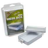 Bushcraft BCB Adventure Mini Mess Box lid seal demonstrates airtight protection for stored gear.