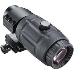 Bushnell AR Optics Transition 3X Magnifier ambidextrous flip highlights rapid engagement in dynamic scenarios.
