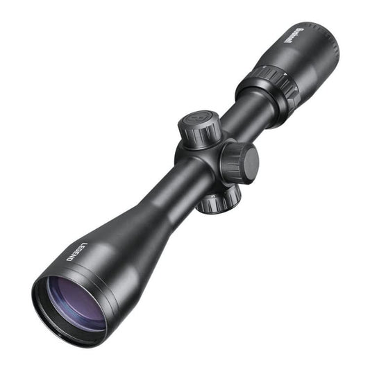 Close-up of Bushnell Legend 3-9x40mm Illuminated Riflescope reticle