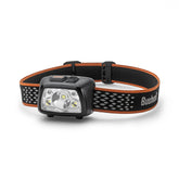 Bushnell Power+ 500L headlamp front view for hands-free lighting during night tasks