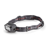 Bushnell PRO Rechargeable 400L headlamp front view for bright hands-free outdoor visibility