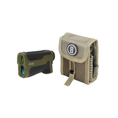Bushnell R3 rangefinder shows EXO Barrier coating repelling water and debris.