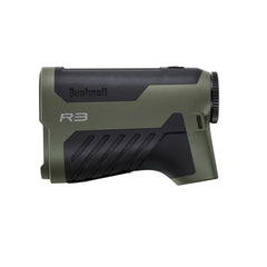 Bushnell R3 1200 rangefinder in rugged IPX4 housing suitable for outdoors.