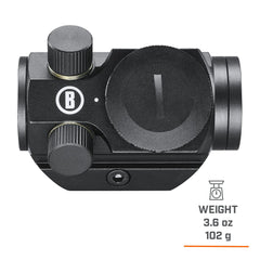 Matte black Bushnell Trophy TRS-25 with 3 MOA dot
