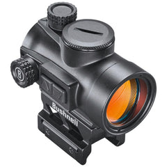 Bushnell TRS-26 red dot sight mounted on firearm