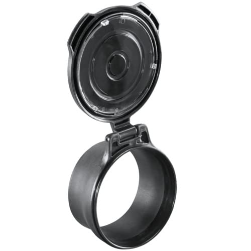 ESC65 black riflescope cap mounted