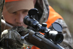 Watertight and airtight protection for scope lens