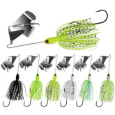 5/8 oz buzzbait in chartreuse color topwater lure