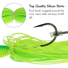 5/8 oz buzzbait in yellow color
