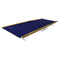 BYER OF MAINE Allagash Plus cot folded for compact transport and storage.